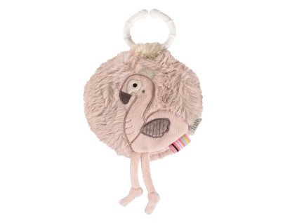 Plyšová knížka plameniak, Pink