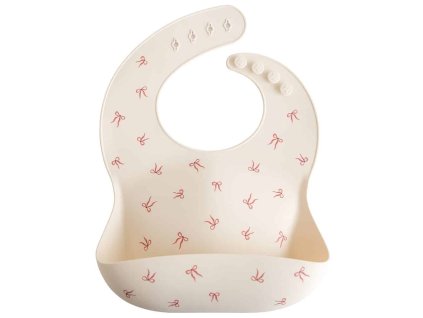 Bows Silicone Bib p