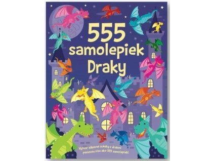 7865 555 samolepiek draky