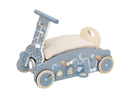 label label houpatko choditko a vozitko 3v1 blue