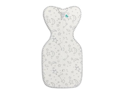Love To Dream Swaddle UP - Zavinovačka, veľkosť M, biela, Vesmír STAGE1 - 1 TOG Originál
