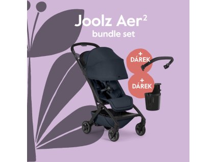 Joolz AER2 kočík BUNDLE SET | Dark Navy blue