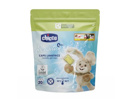 CHICCO Pracie kapsule Baby Sensitive 20ks, 0m+