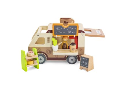 Drevená mobilná kaviareň Viga - 59085