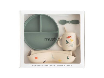 Silicone Feeding Toddler Set Dinosaurs text p