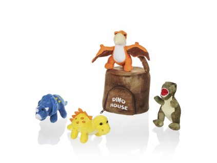Plyšový set hračiek, Dino