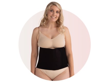 post birth belly binder black 6 1