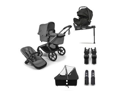 Bugaboo výhodný set Fox 5 RENEW s Bugaboo Otter, Graphite/Moon Grey - 1