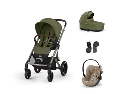 Cybex Balios S LUX, bundle set S 2025, moss green/beige