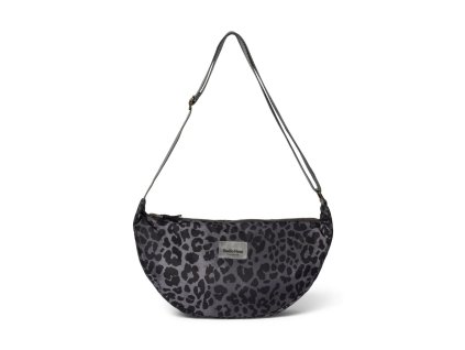 STUDIO NOOS - Puffy Adult FANNY kabelka | Black Leopard