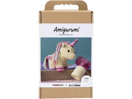 Sada na háčkovanie Amigurumi jednorožec