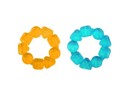 BRIGHT STARTS Hryzačka Teethe Around žltá 3m+