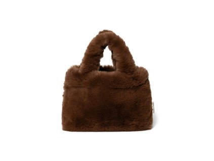 STUDIO NOOS - Faux Fur Mini Handbag | Brown