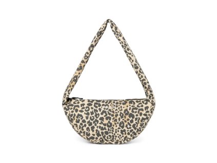 STUDIO NOOS - Soft Cotton Mini Cross Body Bag | Natural Leopard
