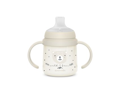 SUAVINEX | Prvá fľaša WILD & FREE 150 ml - sivá