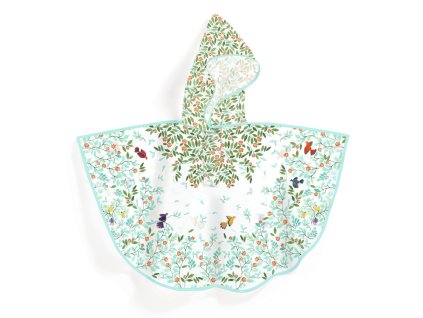 Pršiplášť Kvety a vtáky veľkosť M