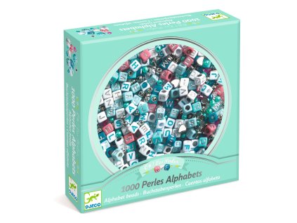 Korálky Písmená Strieborné