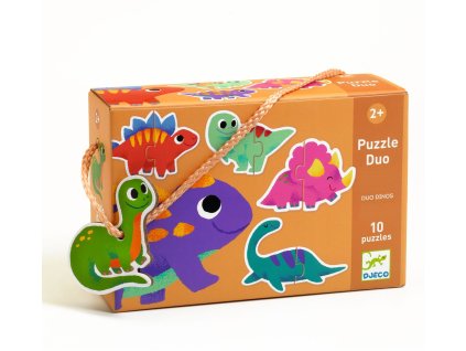 Puzzle duo Dinosaury 20 ks