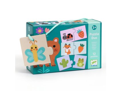 Puzzle Duo Farby 12 ks