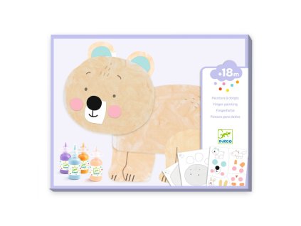 Ufúľaná zábava Maľovanie s prstami