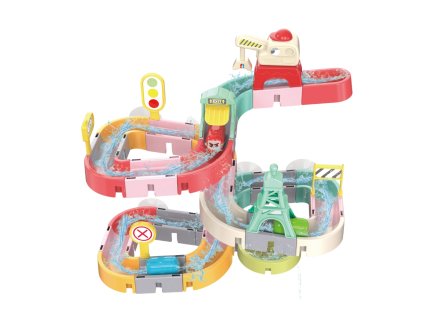 DIY Guľôčková dráha do vody 47 ks