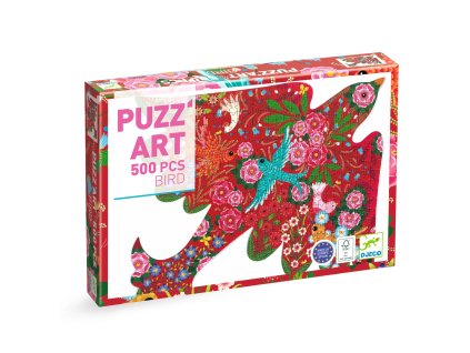 Umelecké puzzle Vták 500 ks