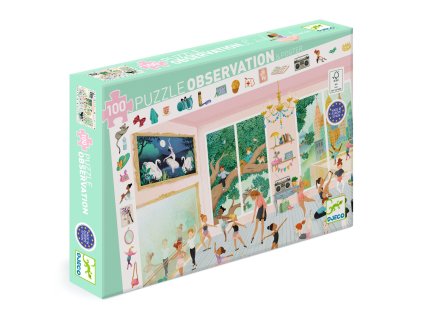 Objavovacie puzzle Tanečná škola 100 ks