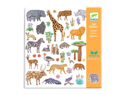 Samolepky: Kenya (160 ks)