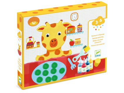 Maľovanie so špongiami Dobrodružstvá s plyšovými hračkami