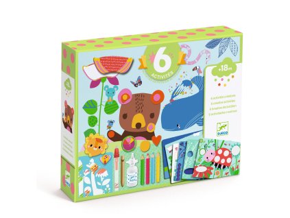 Veľká kreatívna sada 6 aktivít Myška a jej priatelia