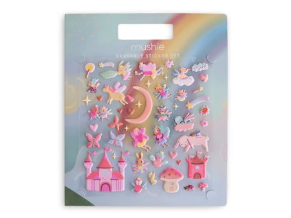 OPAKOVATEĽNE POUŽITEĽNÉ NÁLEPKY MUSHIE - FAIRIES