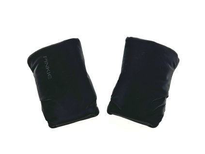 PINKIE rukavice na kočárek Dark Black Black