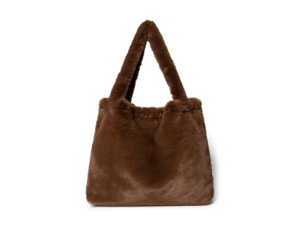 STUDIO NOOS - Faux Fur MOM BAG | Brown