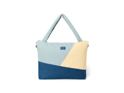 STUDIO NOOS - Patchwork DIAPER BAG - přebalovací taška | Denim