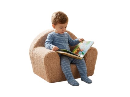 Detské kreslo New Baby Teddy beige - 59290