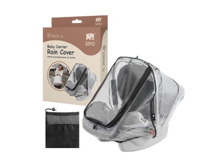 Sipo Pláštenka pre autosedačku (40-86 cm), EVA, transparentná