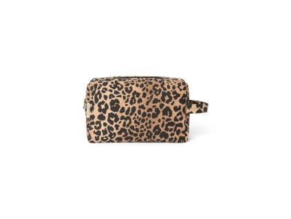 STUDIO NOOS - Cotton toaletná taštička | Brown Leopard