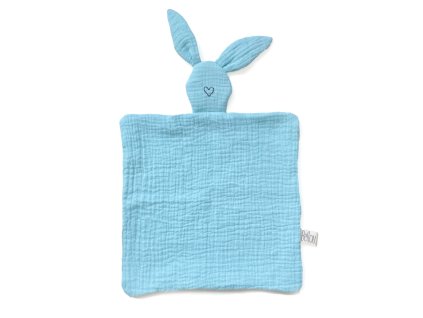 PINKIE muchláčik Bellou Turquoise Bunny