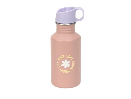 LÄSSIG Bottle Stainless Steel Pattern Party rose/lilac