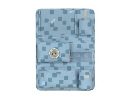 LÄSSIG Car Wrap-to-Go Pattern Party blue