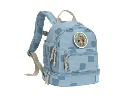 LÄSSIG Mini Backpack Pattern Party blue
