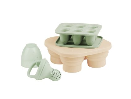 Sada silikónových multi-dávkovačov na jedlo & Feeder