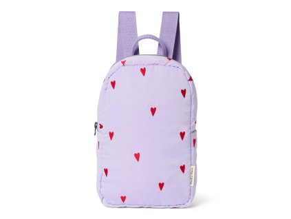 STUDIO NOOS - Puffy Mini BACKPACK - batôžtek | Purple Hearts
