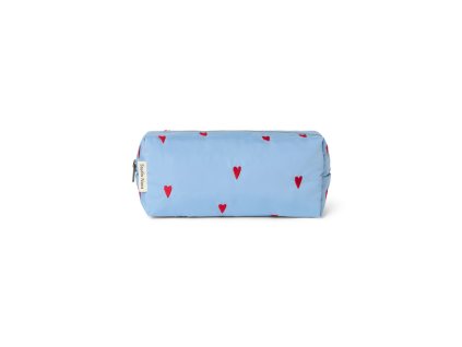 STUDIO NOOS - Puffy POUCH - kabelka | Light Blue Hearts