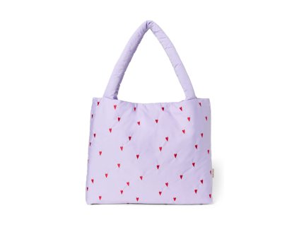 STUDIO NOOS - Puffy MOM BAG | Purple Hearts