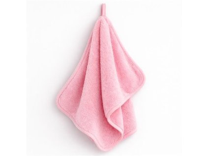 Detský froté uterák New Baby 40x30 cm pink - 59331