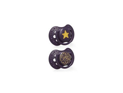 lovi dudlik silikonovy dynamicky stardust 3 6m 2ks
