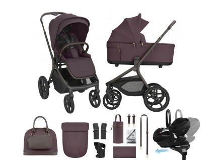 kikkaboo goya sety pebbleFF merlot