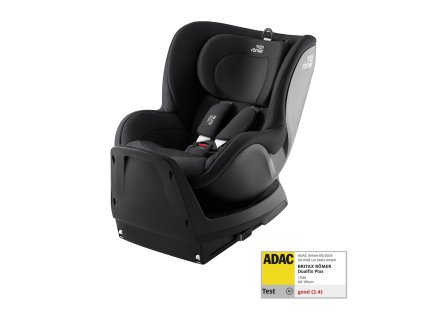 Autosedačka Dualfix Plus Style, Carbon Black