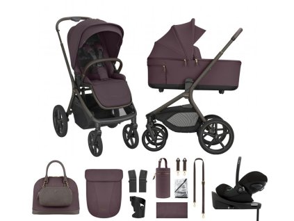 kikkaboo goya sety CLOUDG merlot